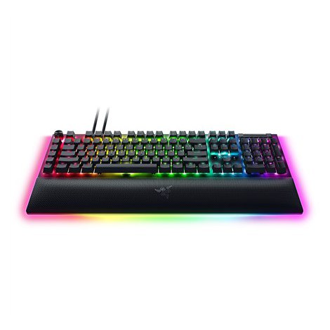Razer | Mechanical Gaming Keyboard | BlackWidow V4 Pro | Gaming Keyboard | RGB LED light | NORD | Wired | Black | Numeric keypad - 4